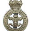 Carmarthenshire Constabulary Cap Badge - King's Crown
