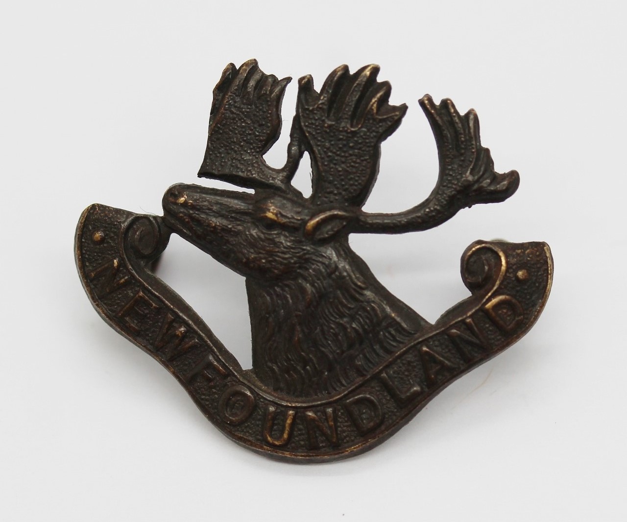 Scarce 1st Newfoundland Regiment Cap Badge (c.1914-18)