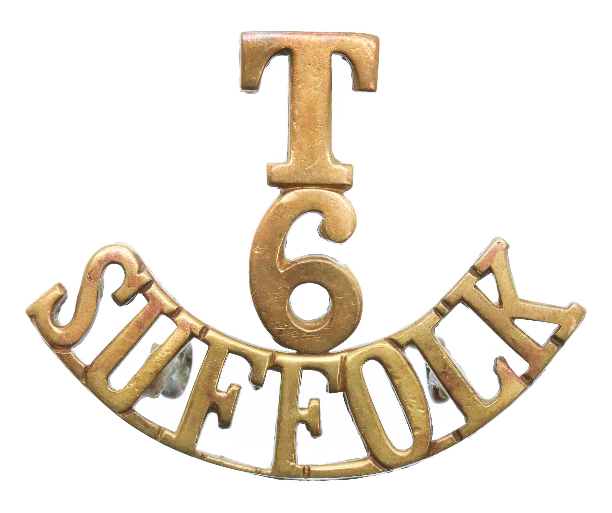 6th Territorial Bn. Suffolk Regiment (T/6/SUFFOLK) Shoulder Title