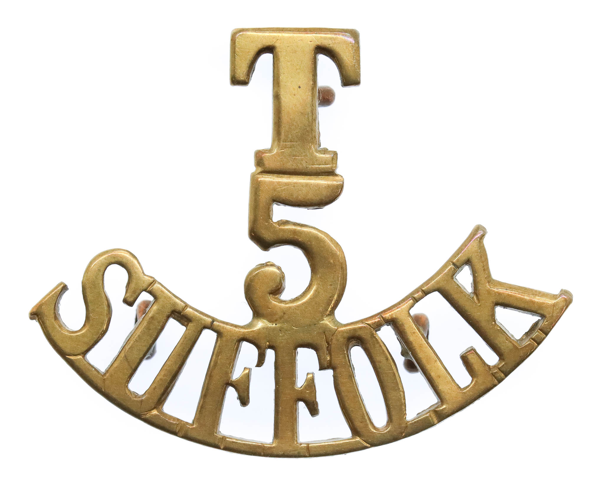 5th Territorial Bn. Suffolk Regiment (T/5/SUFFOLK) Shoulder Title