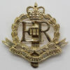 Royal Military Police (R.M.P.) Anodised (Staybrite) Cap Badge - Queen's Crown