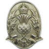 Scottish Police Forces Cap Badge - King's Crown
