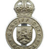 Cardiff City Police Cap Badge - King's Crown