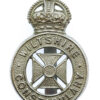 Wiltshire Constabulary Cap Badge - King's Crown