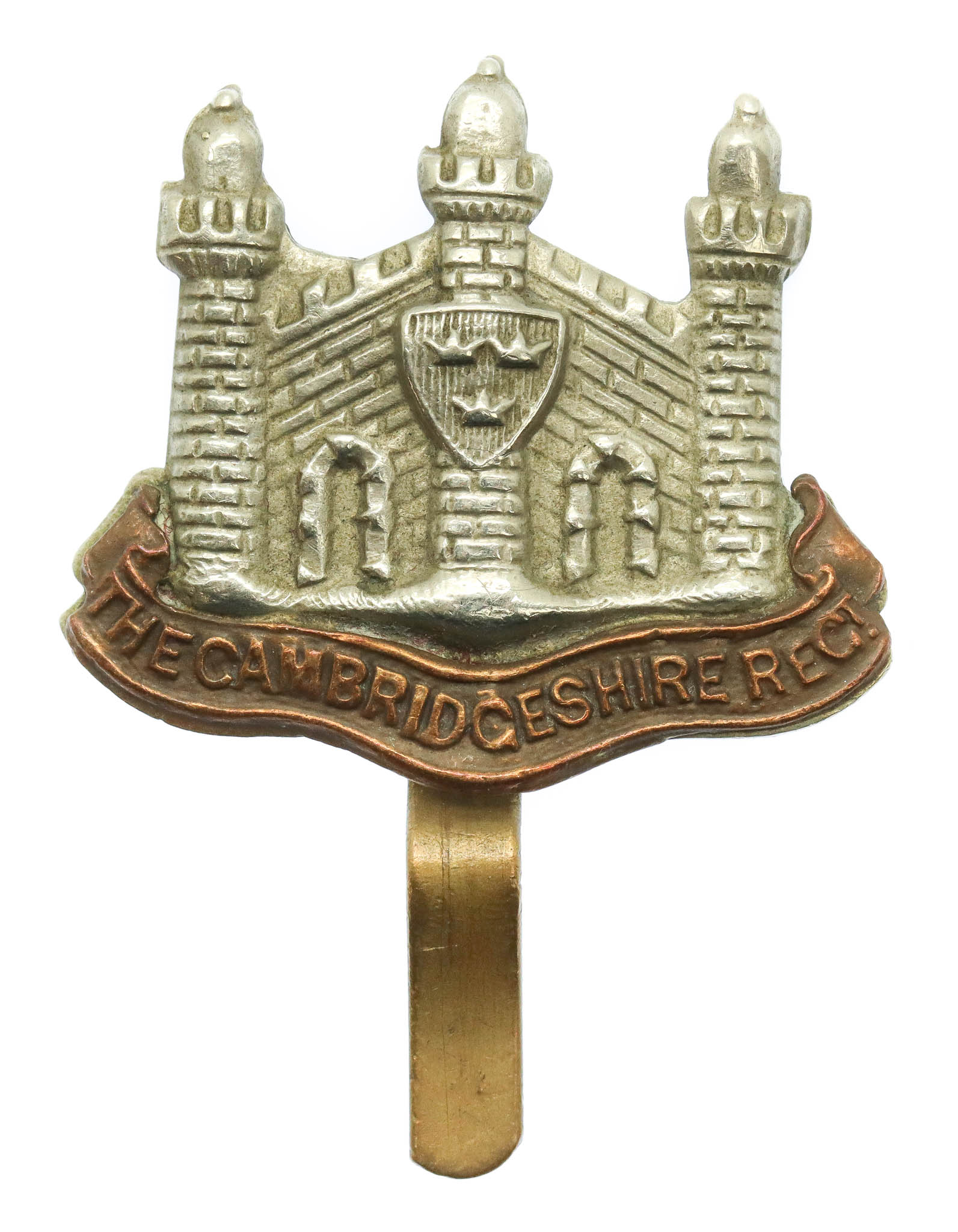 Cambridgeshire Regiment Cap Badge