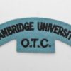 Cambridge University O.T.C. Cloth Shoulder Title