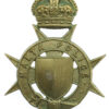 Malta Police Helmet Plate - King's Crown