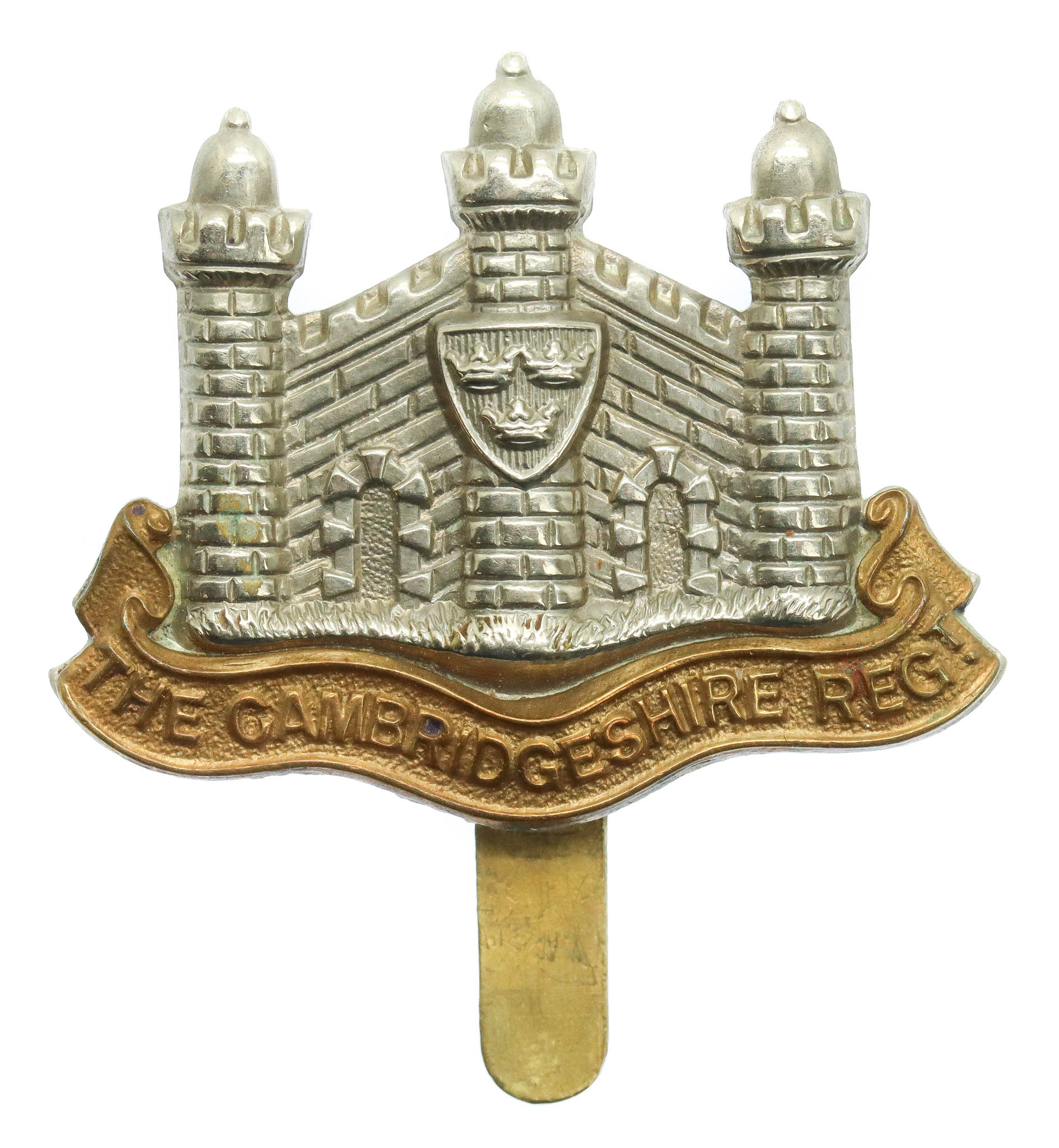 Cambridgeshire Regiment Cap Badge