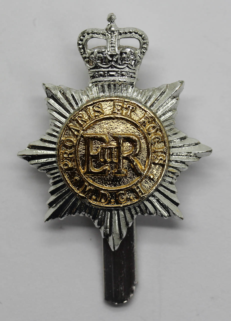 47th (Middlesex Yeomanry) Signal Squadron Anodised (Staybrite) Cap Badge