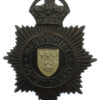 Derbyshire Constabulary Night Helmet Plate - King's Crown