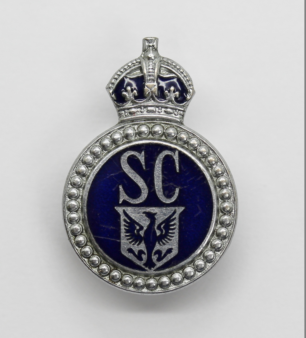 East Riding Special Constabulary Lapel Badge - King's Crown