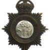 Huntingdonshire County Constabulary Night Helmet Plate - King's Crown