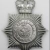 Huddersfield Police Helmet Plate - Queen's Crown