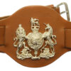 British Army Warrant Officer's W.O.I's Wrist Strap with Anodised Badge