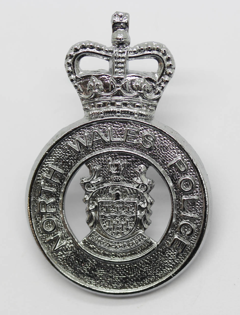 North Wales Police Cap Badge - Queen's Crown