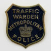 Metropolitan Police Traffic Warden Enamelled Cap Badge