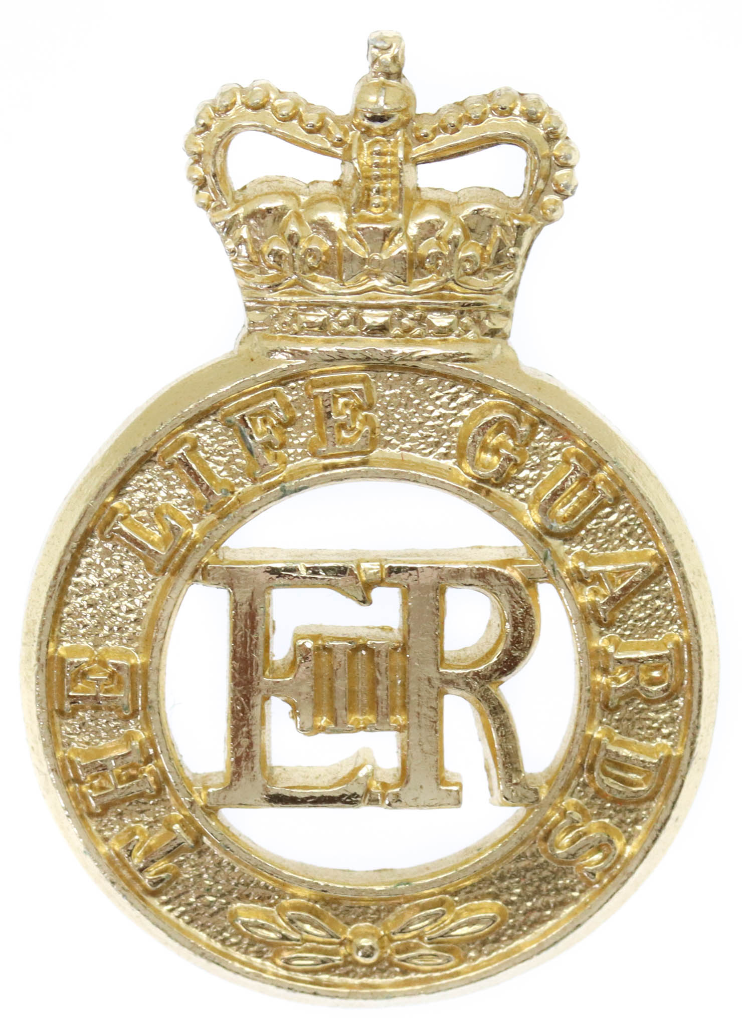 The Life Guards Anodised (Staybrite) Cap Badge
