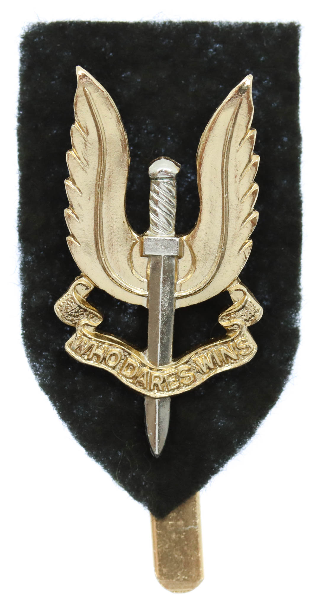 Special Air Service (21 and 23 SAS) Anodised (Staybrite) Cap Badge