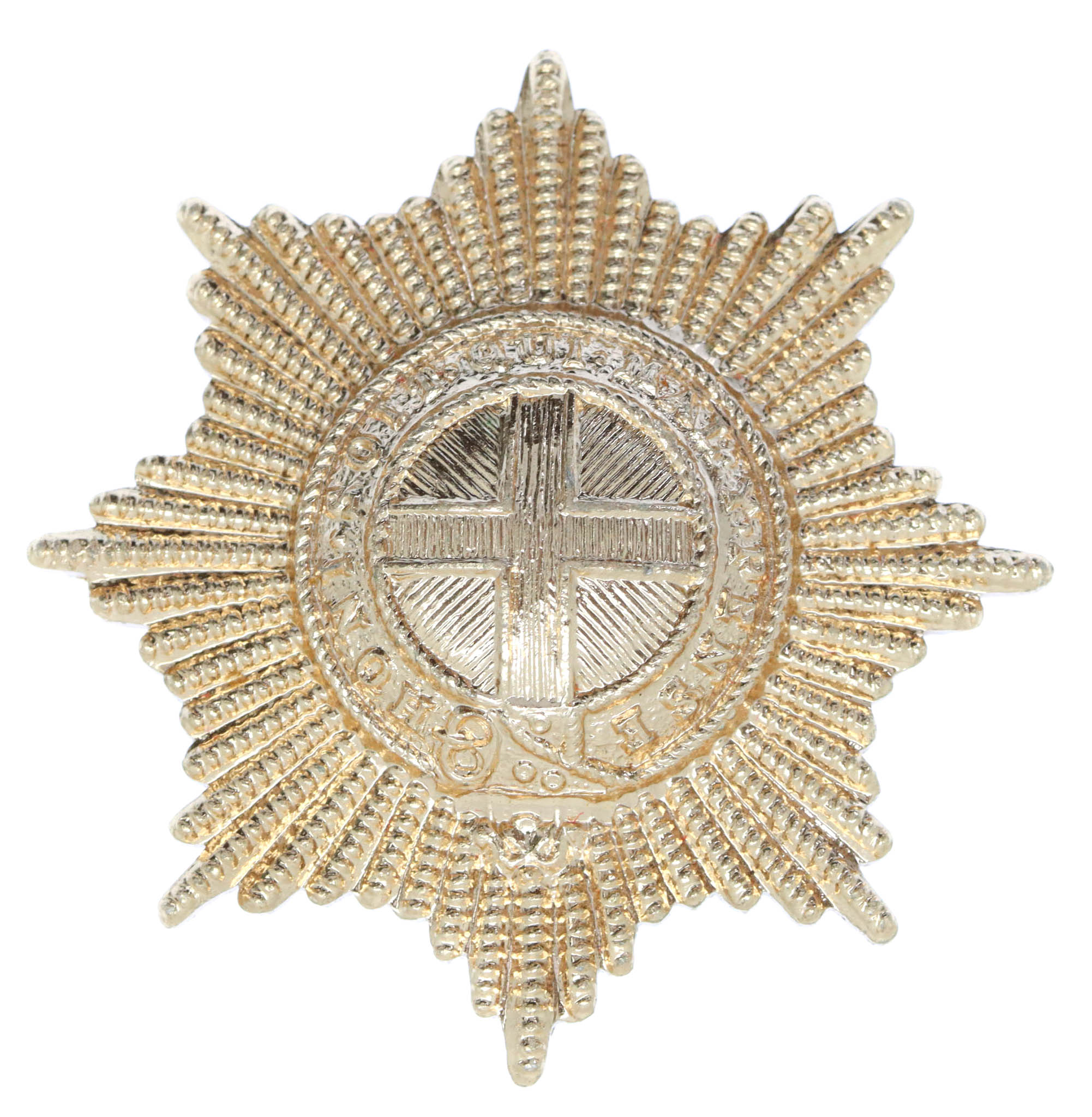 Coldstream Guards Anodised (Staybrite) Cap Badge