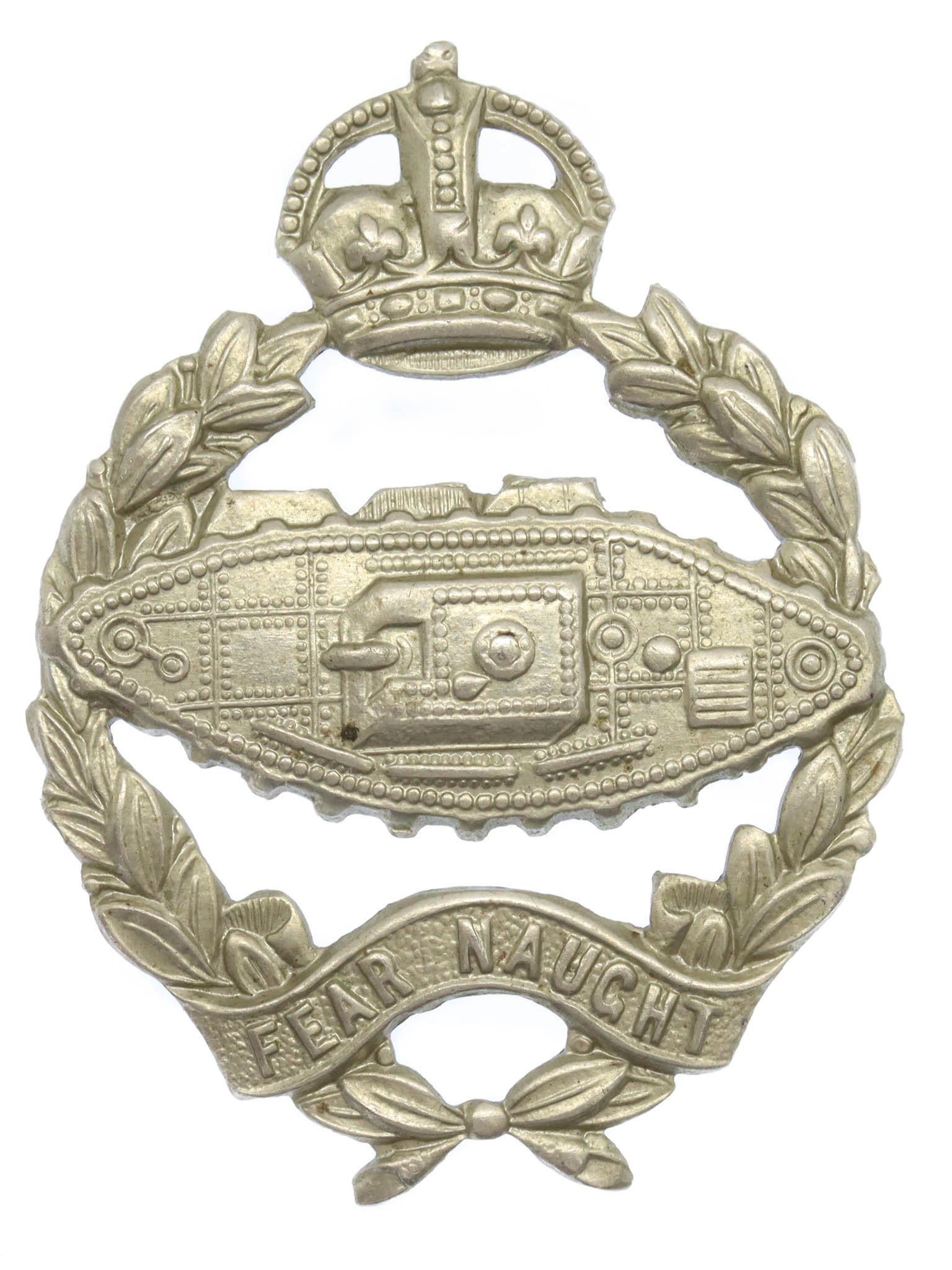 Royal Tank Regiment Cap Badge - King's Crown