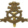 North Staffordshire Regiment WWI All Brass Economy Cap Badge