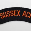 Sussex Army Cadet Force (SUSSEX ACF) Cloth Shoulder Title
