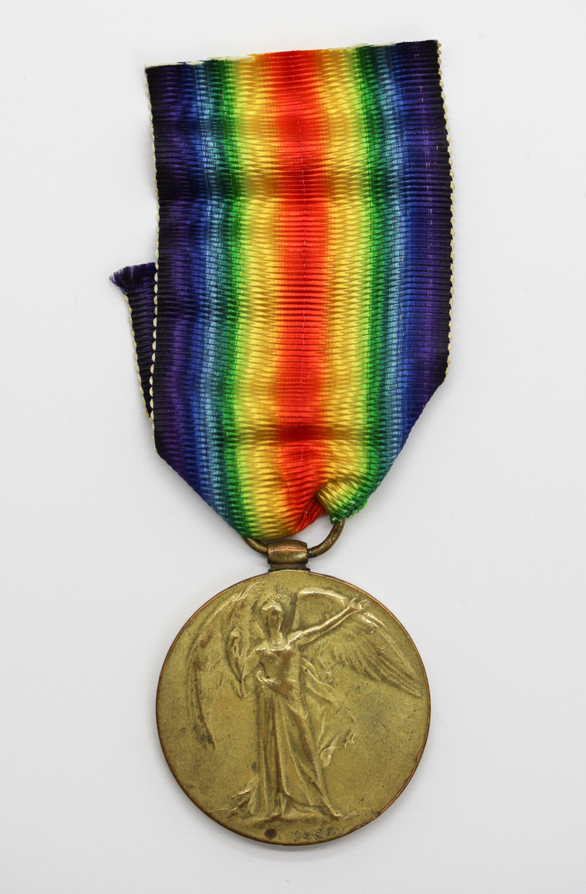 WW1 Victory Medal - Pte. G. Mosely, The Queen's (Royal West Surrey) Regiment