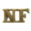 Northumberland Fusiliers (N.F.) Shoulder Title