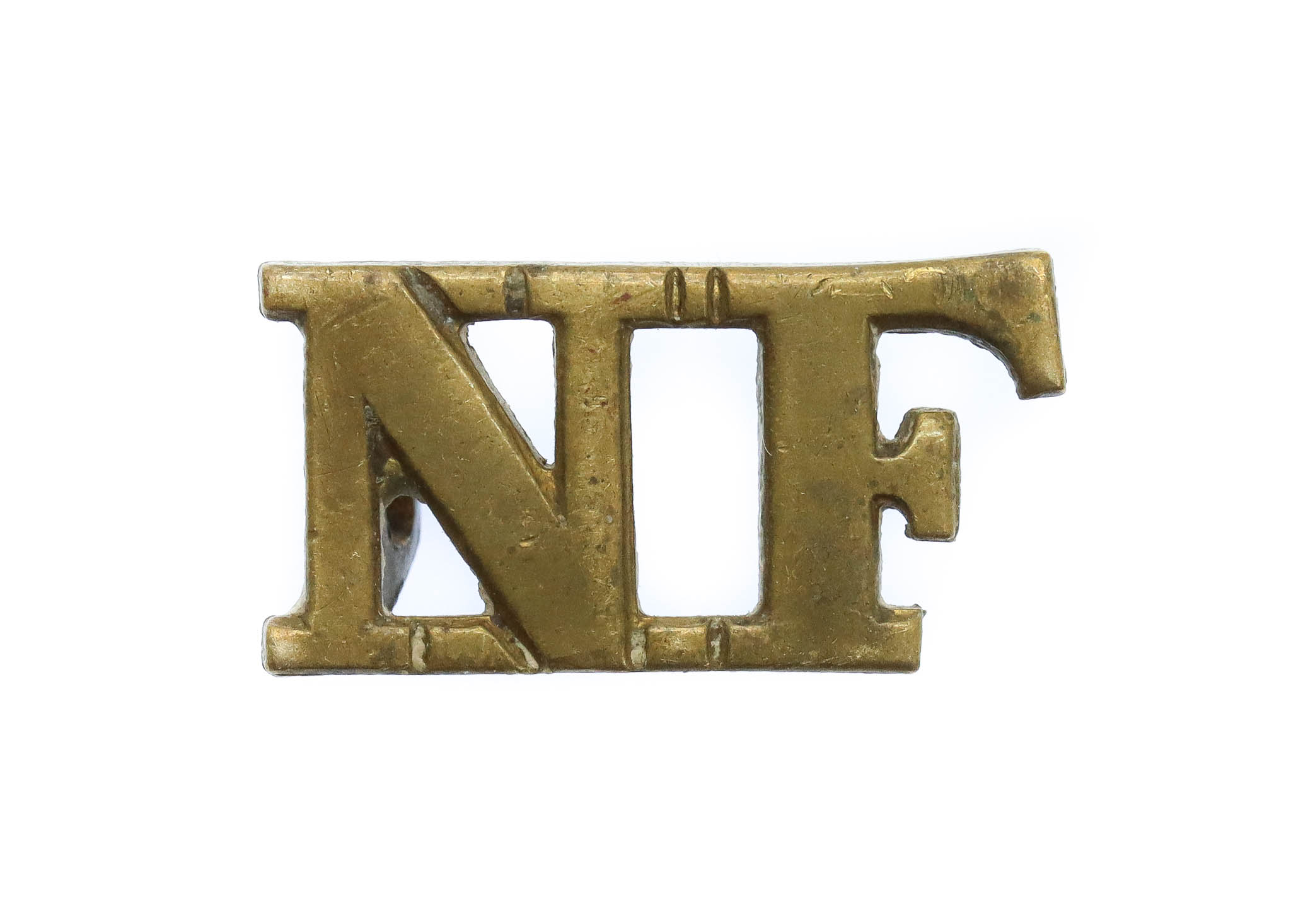 Northumberland Fusiliers (N.F.) Shoulder Title