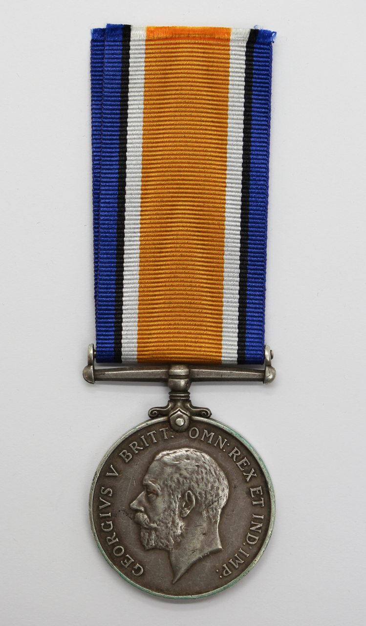WW1 British War Medal - Pte. G.J. Bray, Argyll & Sutherland Highlanders