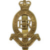 Royal Horse Artillery Brass Cap Badge - Queen's Crown