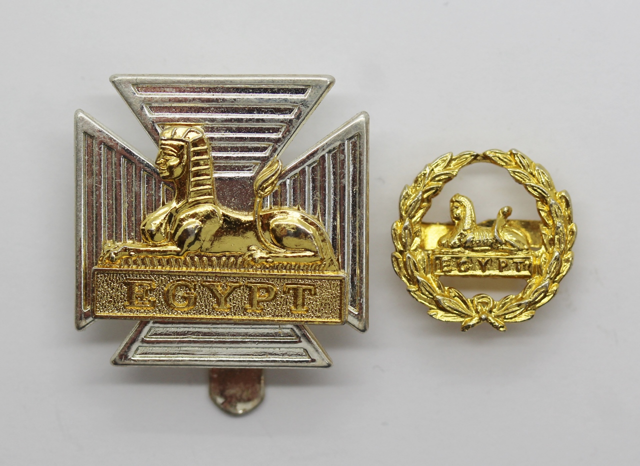 Royal Gloucestershire, Berkshire & Wiltshire Regiment Beret Badge & Back Badge