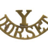Dorsetshire Yeomanry (Y/DORSET) Shoulder Title