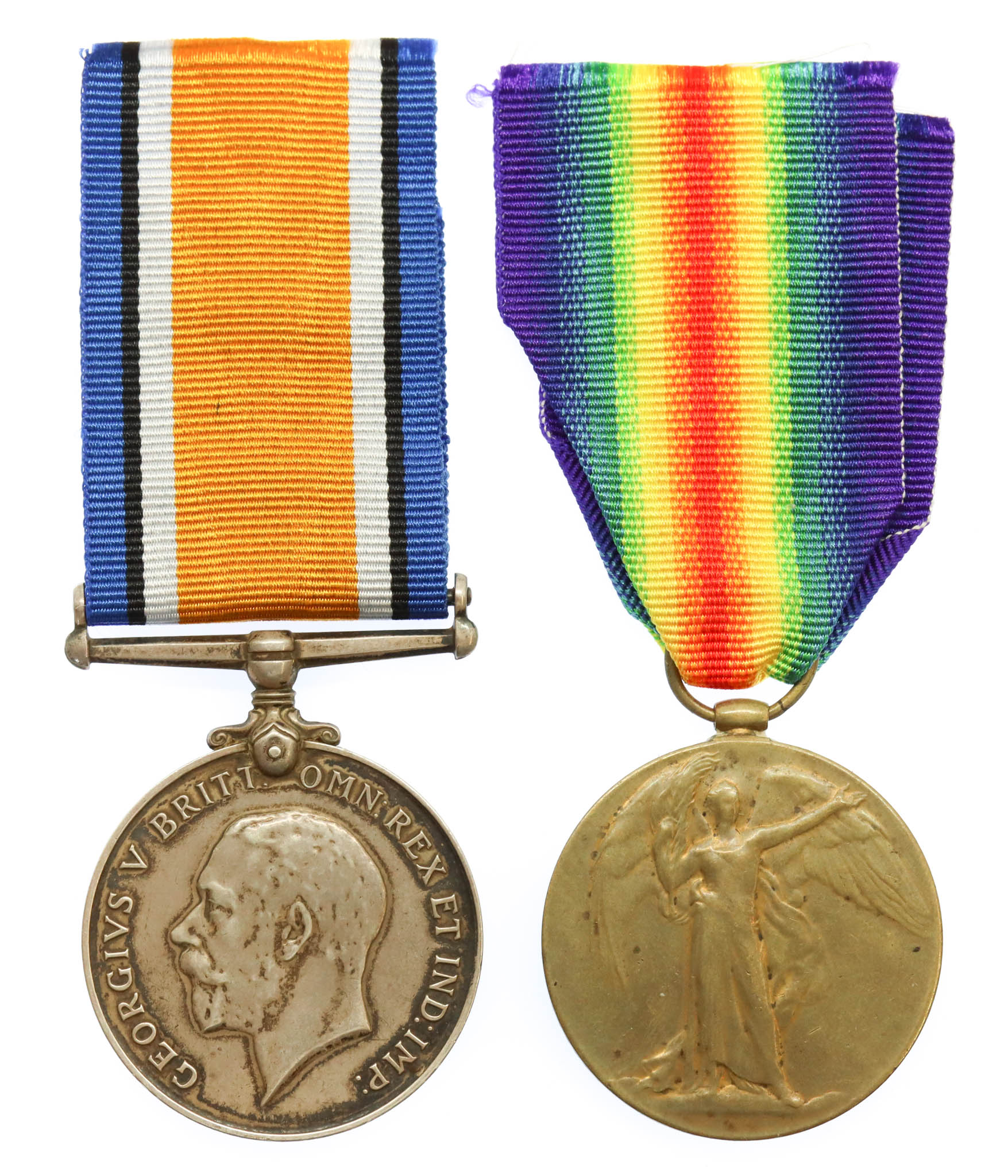 WW1 British War & Victory Medal Pair - Gnr. F.L. Lucas, Royal Artillery