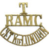City of London Territorials Royal Army Medical Corps (T/RAMC/CITY OF LONDON) Shoulder Title
