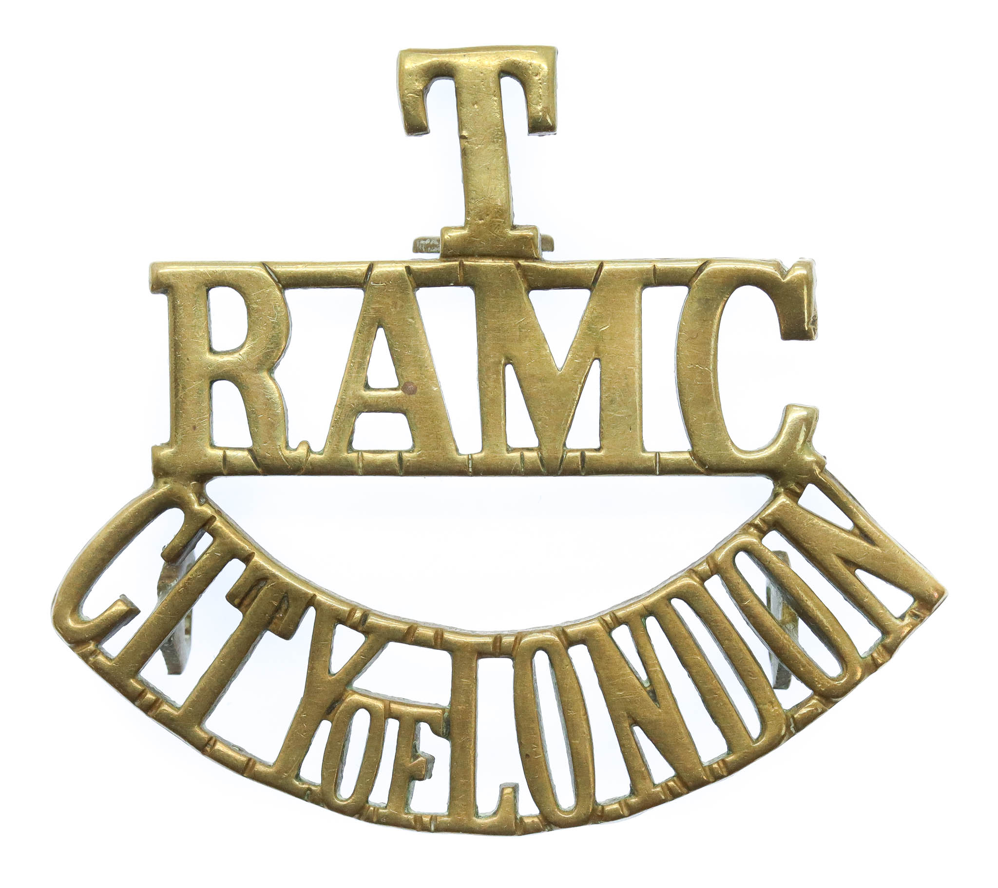 City of London Territorials Royal Army Medical Corps (T/RAMC/CITY OF LONDON) Shoulder Title