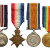 WW1 Military Medal (First Day of the Somme Award), 1914-15 Star, British War Medal & Victory Medal Group of Four - Sgt. R. Hegarty, 7th Bn. South Lancashire Regiment - K.I.A. 22nd July 1916