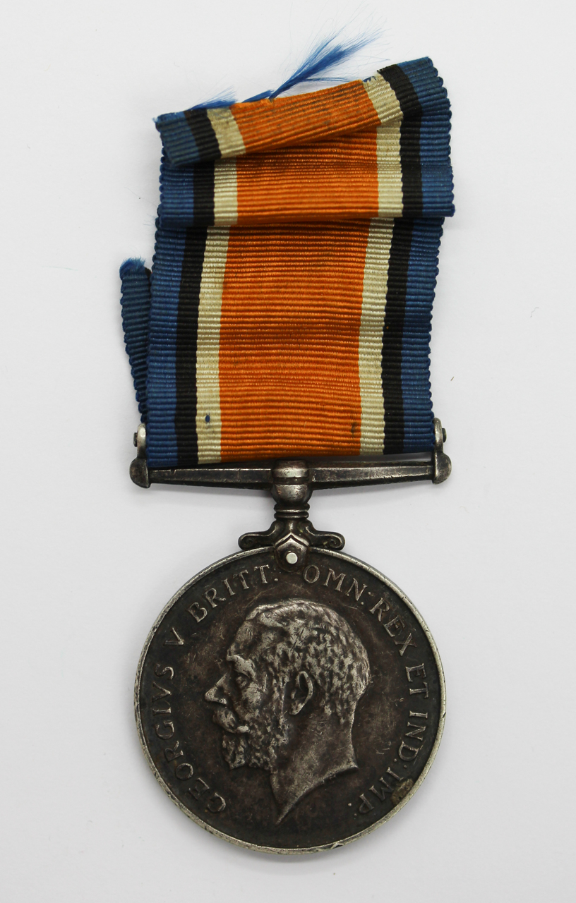 WW1 British War Medal - Pte. H.V. Chambers, East Surrey Regiment