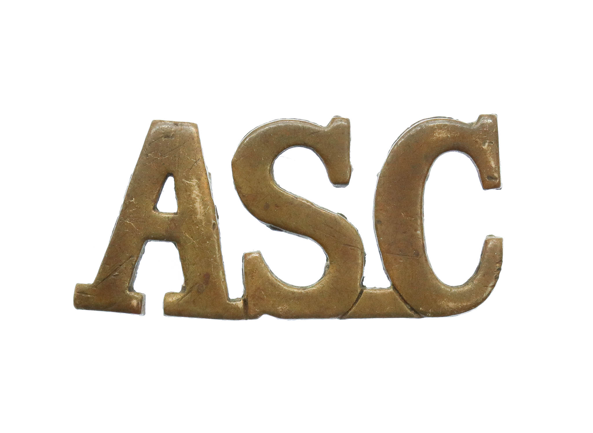 Army Service Corps (A.S.C) Shoulder Title