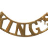 King's Liverpool Regiment (KING'S) Shoulder Title