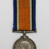 WW1 British War Medal - Pte. H.E. Weeks, 1/6th Bn. Essex Regiment