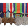 WW2 North-West Europe Military Medal Group of Six - Sgt. A.S. Campbell, Royal Artillery