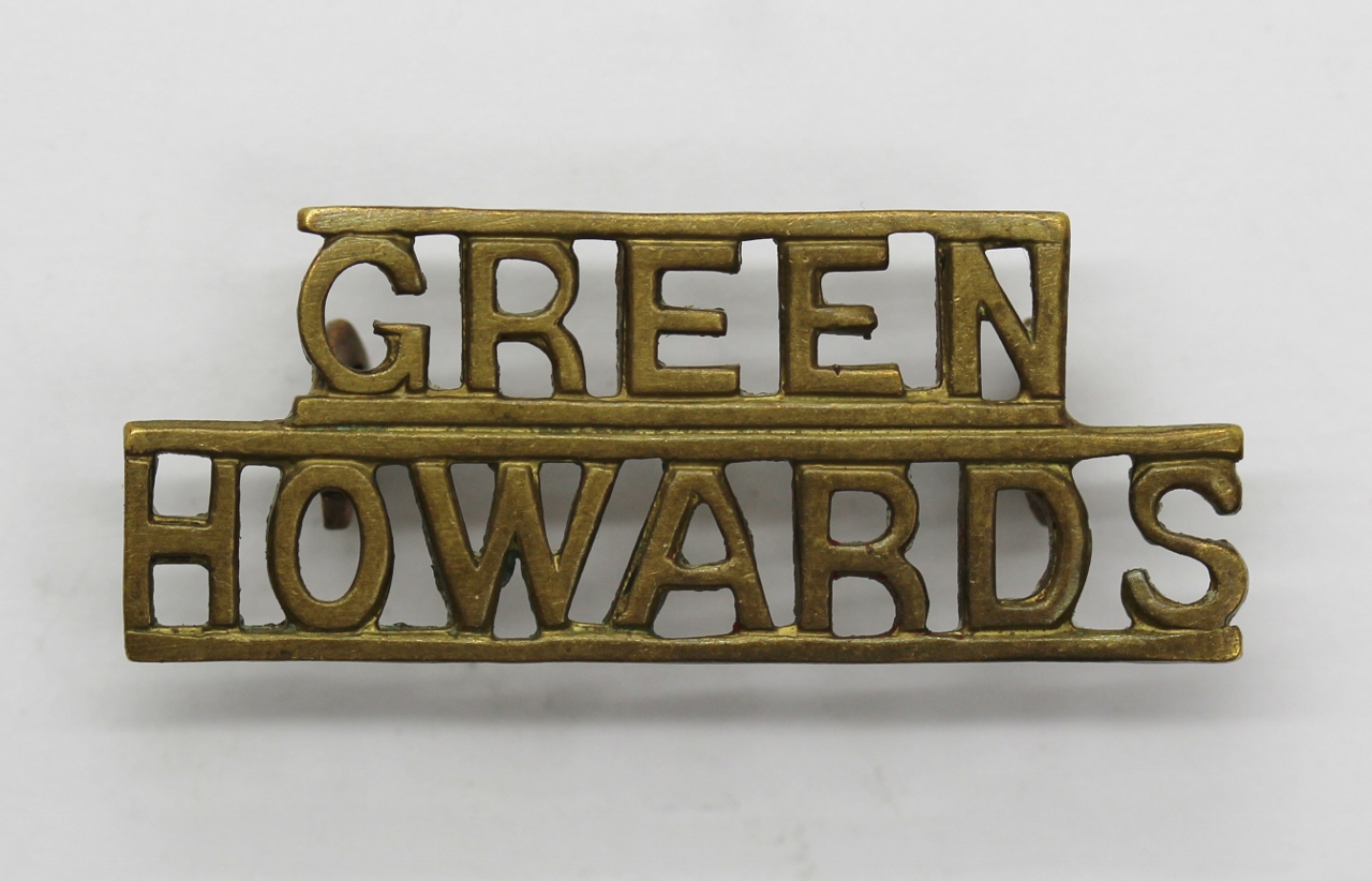 Green Howards (GREEN/HOWARDS) Shoulder Title