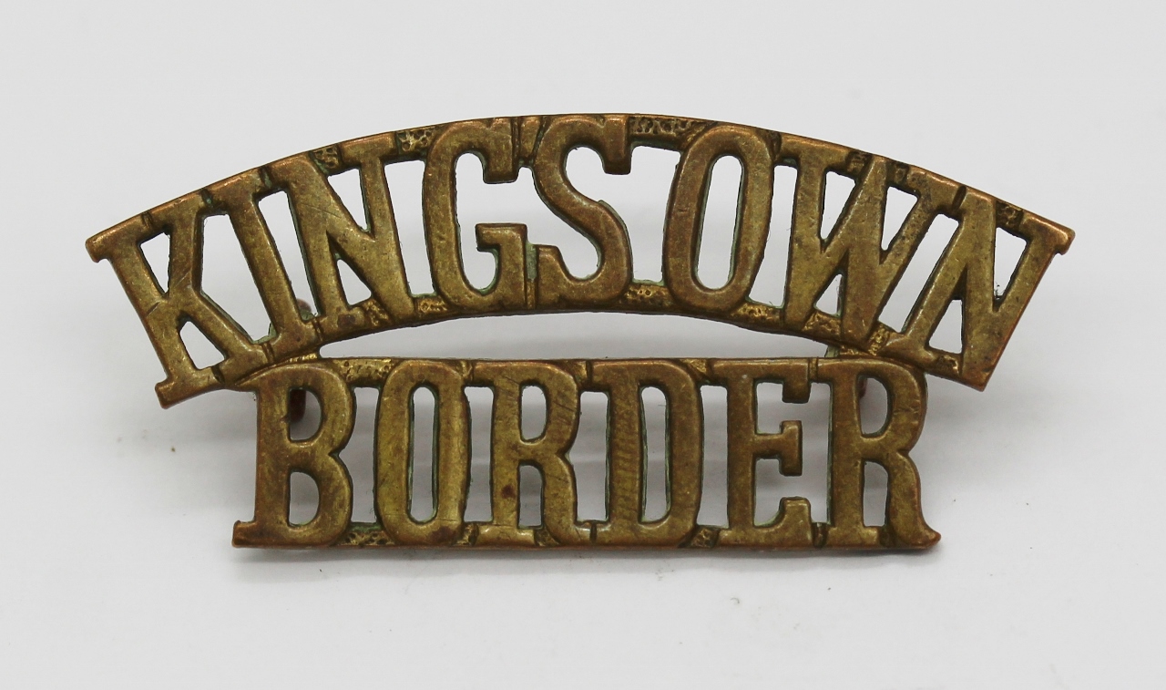 King's Own Royal Border Regiment (KING'S OWN/BORDER) Shoulder Title