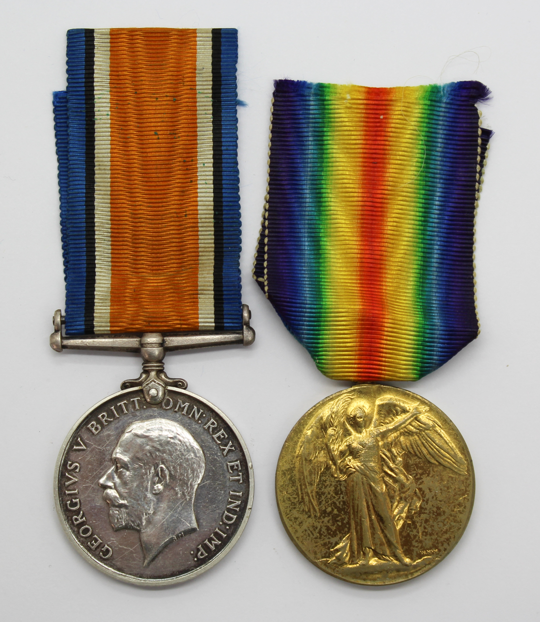 WW1 British War & Victory Medal Pair - Spr. W.G. Picton, Royal Engineers