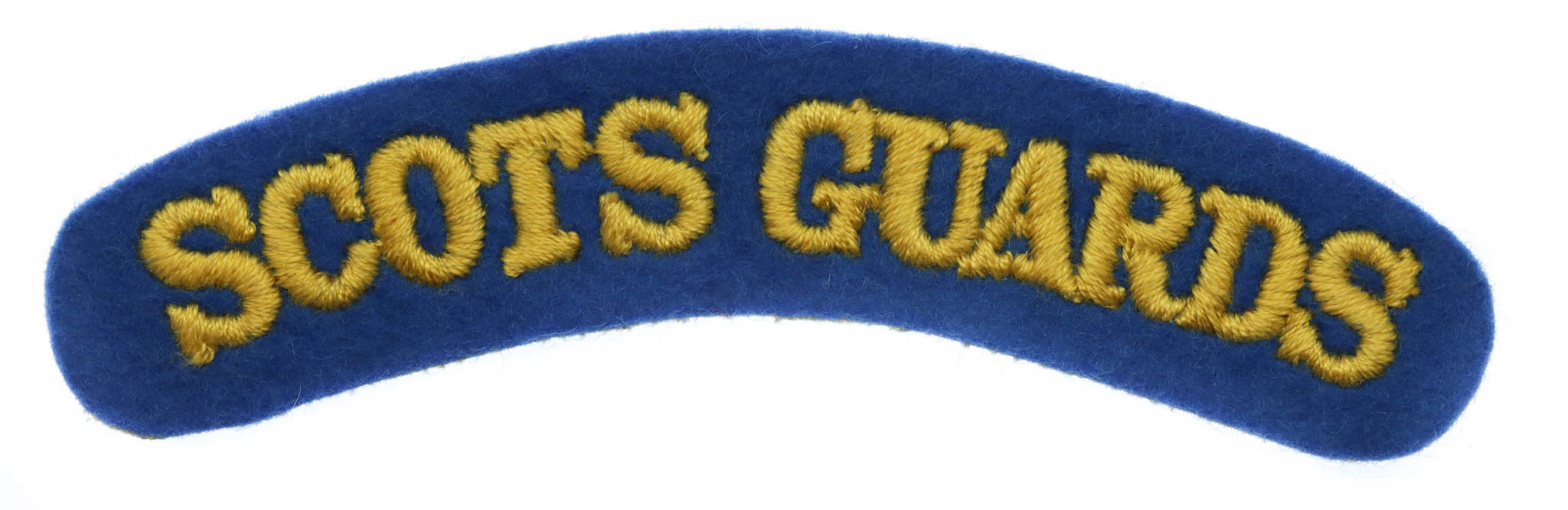 Scots Guards (SCOTS GUARDS) Cloth Shoulder Title