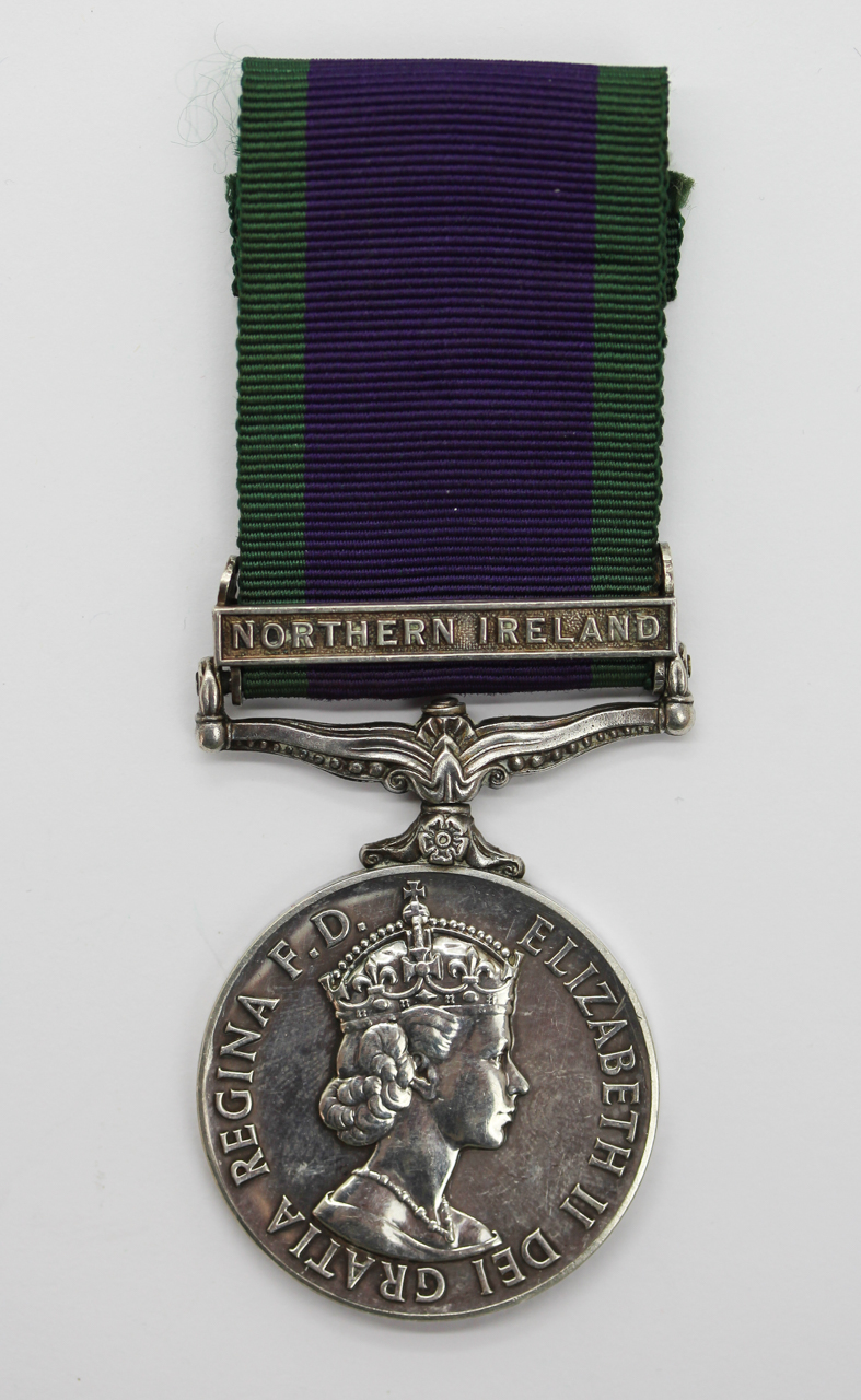 Campaign Service Medal (Clasp - Northern Ireland) - L/Cpl. W.J.C. Stelling, Royal Corps of Transport