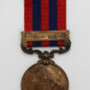1854 India General Service Medal (Bronze) (Clasp - Burma 1885-7) - Bearer Seerapoo Moonesawamy, Madras Transport Department