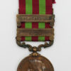 1895 India General Service Medal (Bronze) (Clasps - Punjab Frontier 1897-98, Malakand 1897) - Sweeper Chagatta, Indian Medical Department