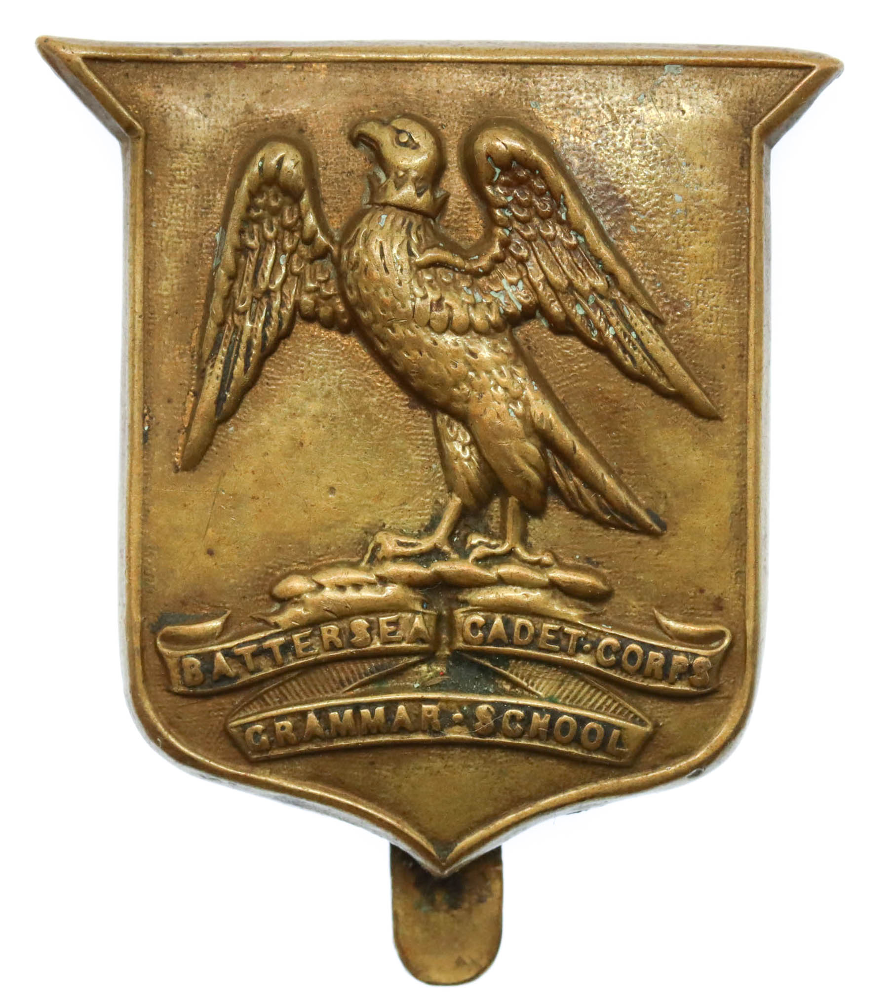 Battersea Grammar School Cadet Corps Cap Badge